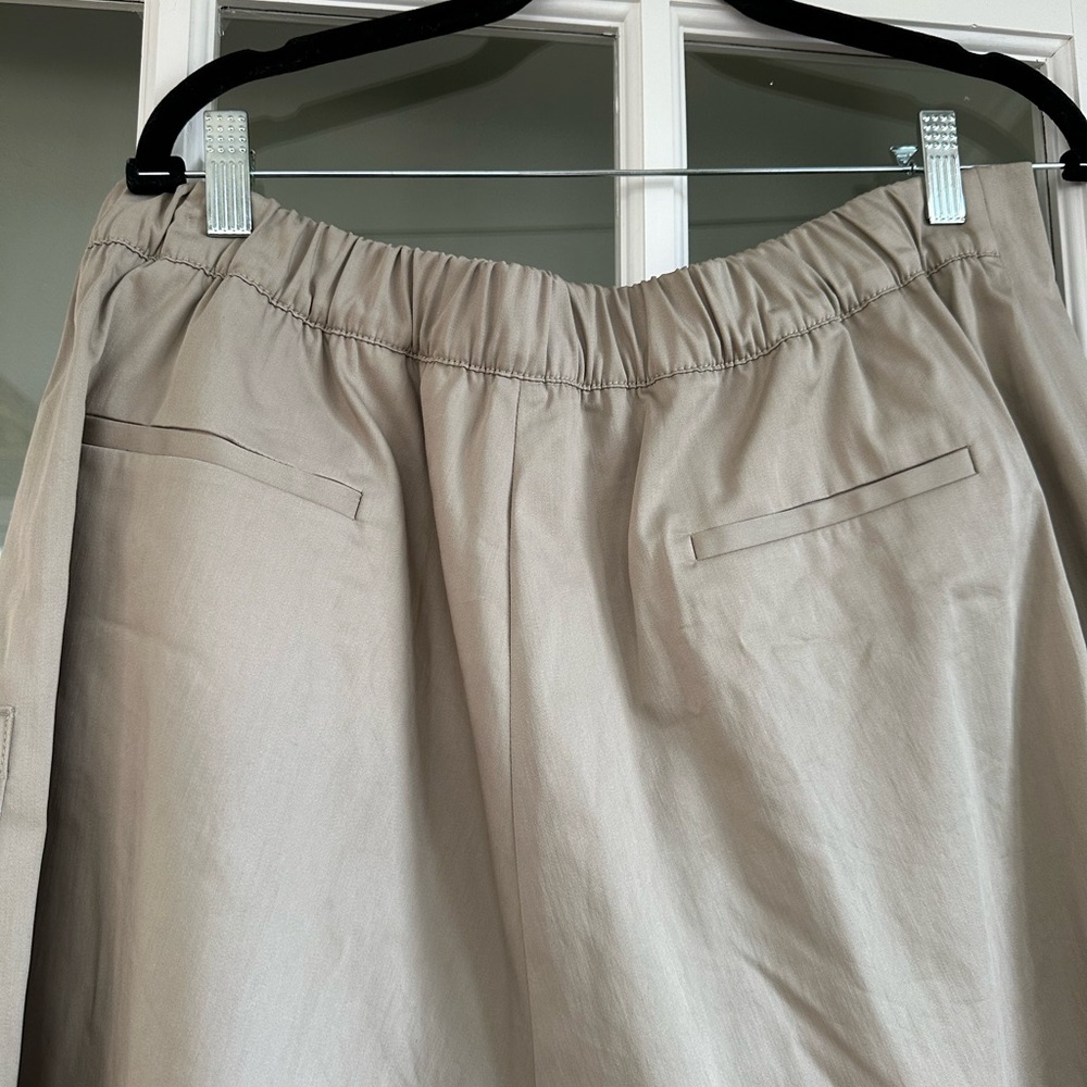 Zara Beige Womens Wide Leg Coulottes Women's - Picture 5 of 5